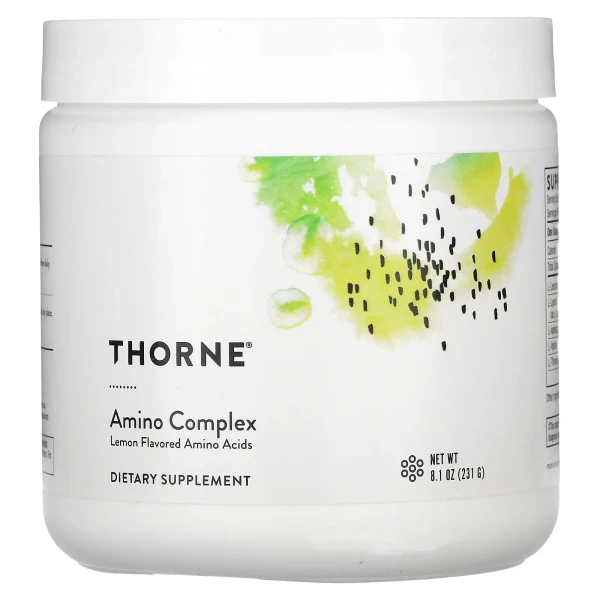 Комплекс амінокислот Thorne (Amino Complex) 231 г зі смаком лимона