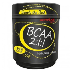 BCAA 2:1:1 ActiVlab sport (Simply The Best BCAA) 500 грам зі смаком лимона