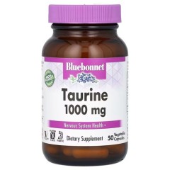 Таурин 1000 мг Bluebonnet (Taurine) 50 капсул