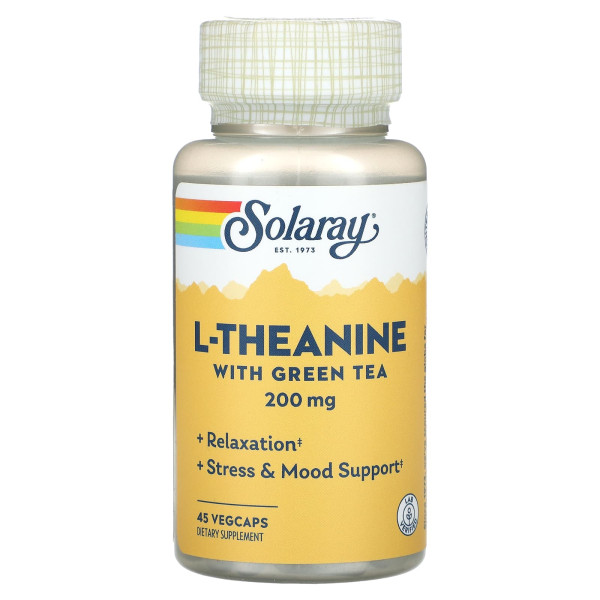 L-Теанін (Theanine) 200 мг 45 капсул