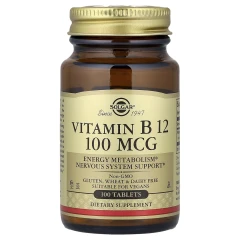 Вітамін В12 Solgar (Vitamin B12) 100 мкг 100 таблеток