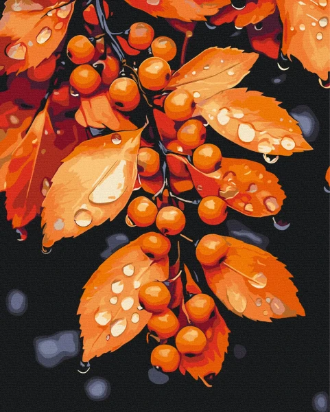 Картина за номерами Мелодія крапель  Brushme 40x50