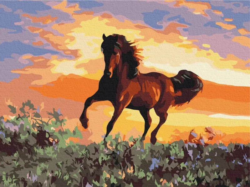 Картина по номерам Лошадь Brushme 30x40