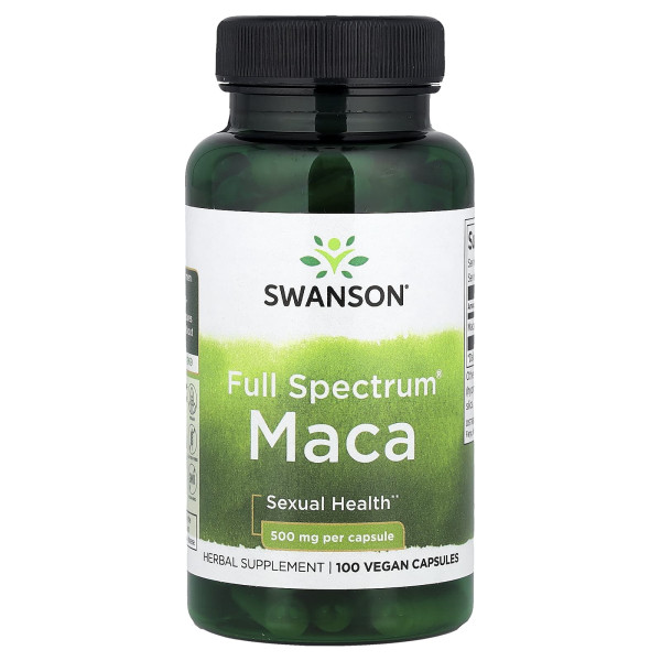 Мака Swanson (Maca) 500 мг 100 капсул
