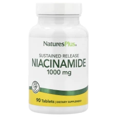 Ніацинамід Nature's Plus (Niacinamide) 1000 мг 90 таблеток
