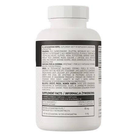 Астаксантин Ostrovit Astaxanthin FORTE 90 капсул