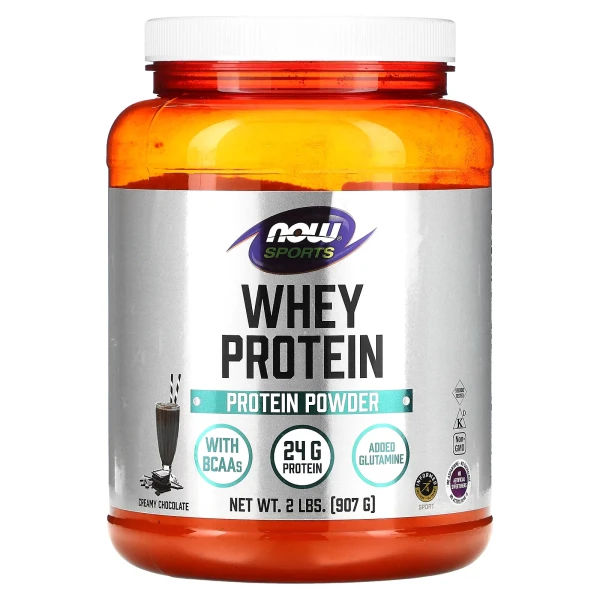 Сывороточный протеин Now Foods (Whey Protein) 907 г со вкусом шоколада