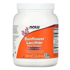 Лецитин соняшниковий Now Foods (Sunflower Lecithin) порошок 454 г