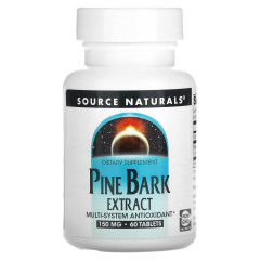 Екстракт соснової кори Source Naturals (Pine Bark Extract) 150 мг 60 таблеток