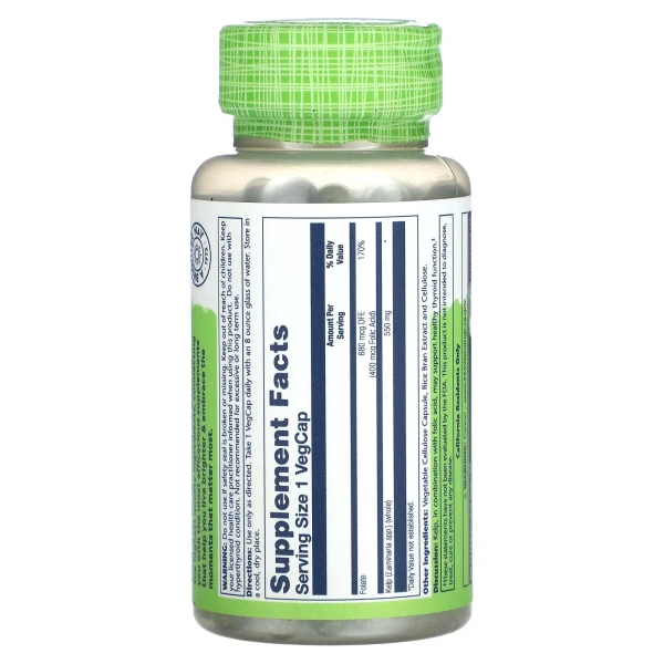 Solaray, True Herbs, водорості, 100 вегетаріанських капсул
