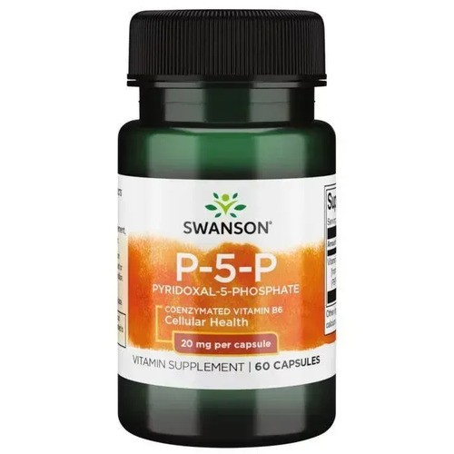 Пиридоксал-5-фосфат 20 мг Swanson (P-5-P) 60 капсул