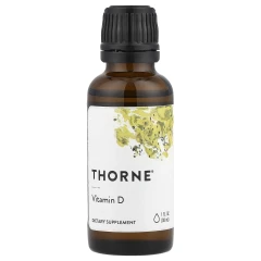 Вітамін D3 Thorne (Vitamin D3) 1000 МО 30 мл краплі