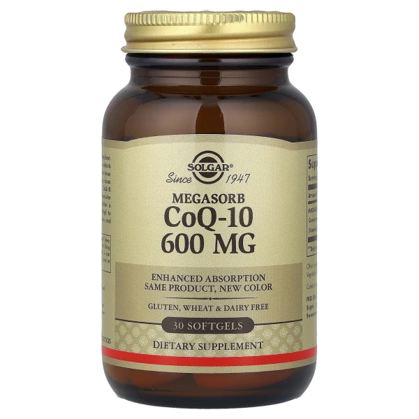 Коэнзим CoQ10 Solgar (CoQ10) 600 мг 30 капсул