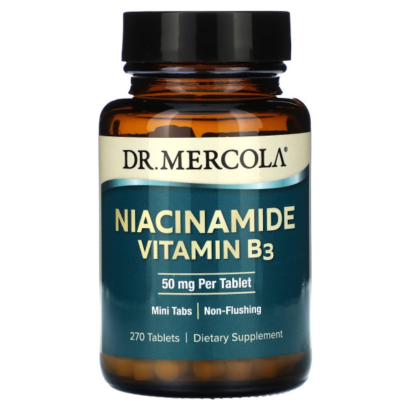 Ніацинамід (Niacinamide) 50 мг 270 таблеток