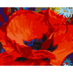 Картина за номерами Розкішна квітка 40x50 см Art Craft