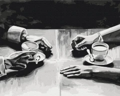 Картина за номерами Мова тіла 7 © Anna Esthete  Brushme 48x60