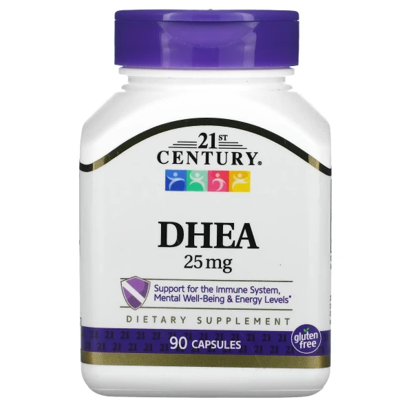 ДГЕА 21st Century (DHEA) 25 мг 90 капсул