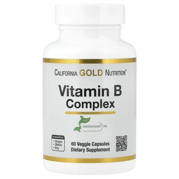 Комплекс вітамінів групи B (Vitamin B Complex) 60 капсул