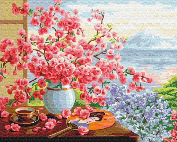 Картина за номерами Японський натюрморт  Brushme 40x50