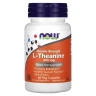 Л-Теанін подвійна сила Now Foods (L-Theanine) 200 мг 60 капсул