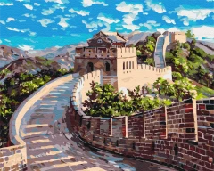 Картина по номерам Большая Китайская стена Brushme 40x50