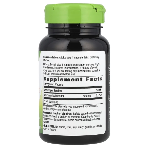 Ніацинамід Nature's Way (Niacinamide) 500 мг 100 капсул