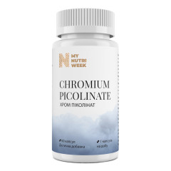 Хром піколінат My Nutri Week (Chromium Picolinate) 60 капсул