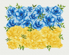 Картина по номерам Цветущий флаг ©Svetlana Drab 40x50 см Brushme
