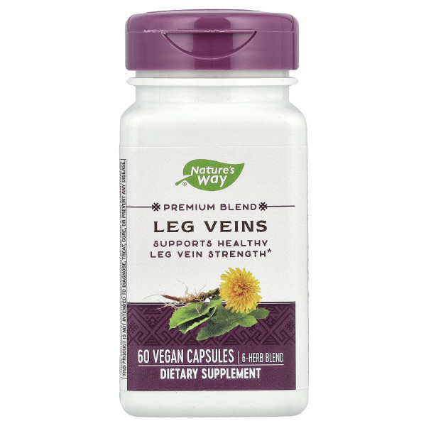 Варикоз на ногах Nature's Way (Leg Veins) 60 капсул