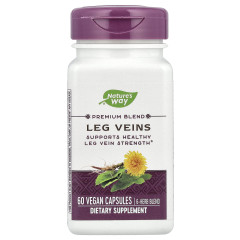Варикоз на ногах Nature's Way (Leg Veins) 60 капсул