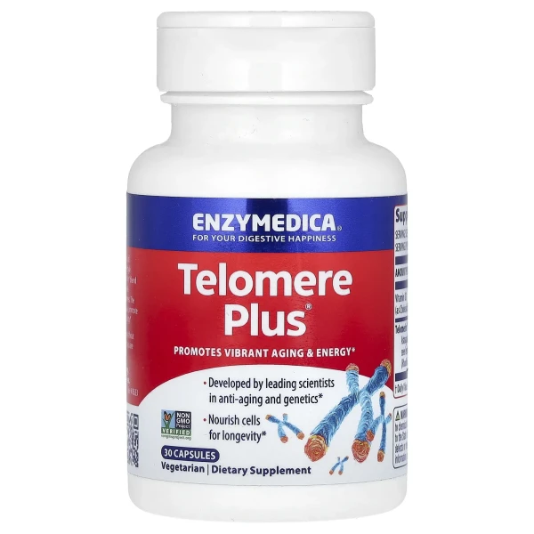 Тіломір плюс Enzymedica (Telomere Plus) 30 капсул