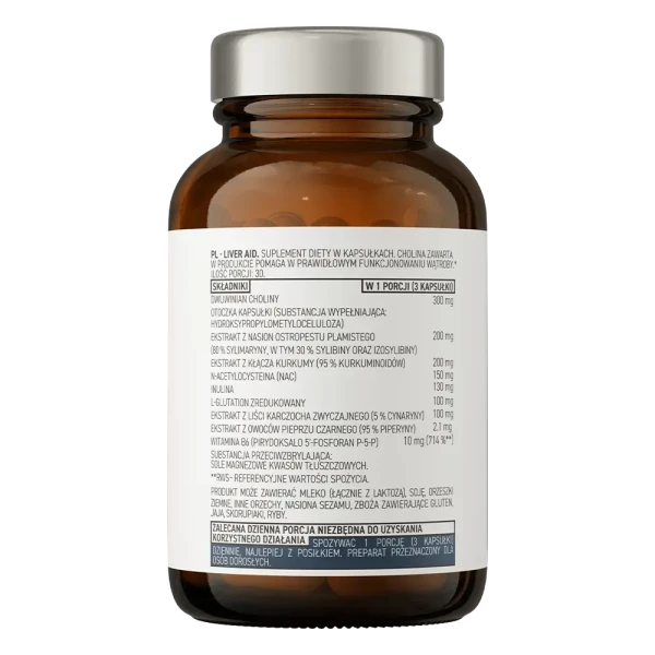 Підтримка печінки Ostrovit Pharma Liver Aid 90 капсул