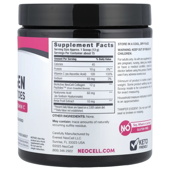 Суперколлаген с витамином C и гиалуроновой кислотой Neocell (Super Collagen) 183 г