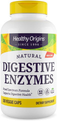 Ферменти для травлення, Digestive Enzymes, Healthy Origins, 180 капсул