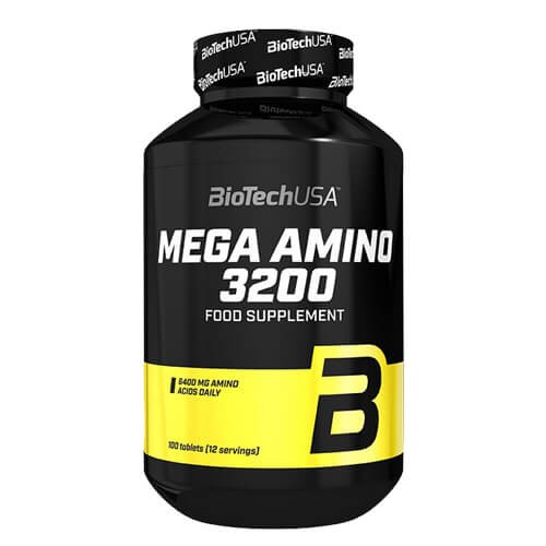 Мега амінокислоти Biotech USA (Mega Amino 3200) 100 таблеток
