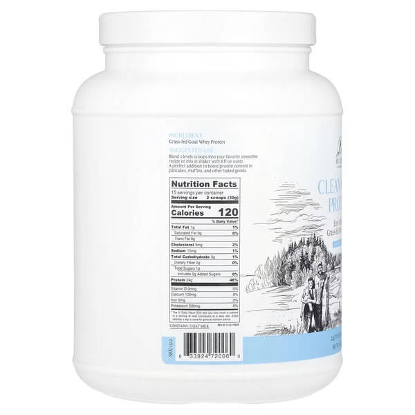 Чистий сироватковий протеїн Mt. Capra (Clean Whey Protein) 453 г