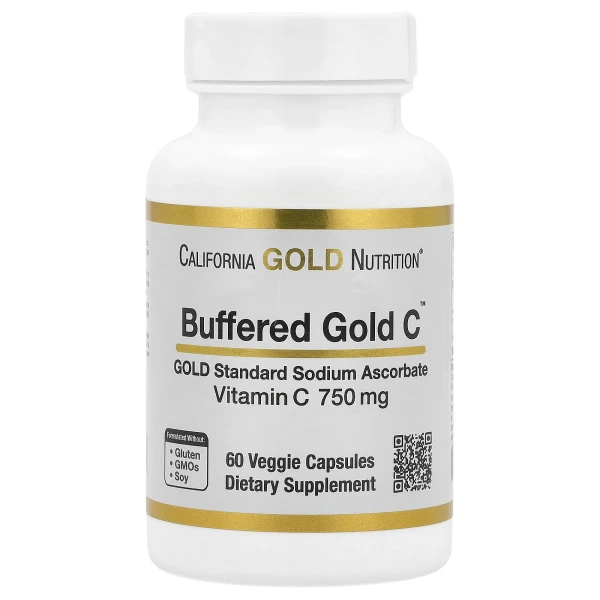 Вітамін С (Gold C Vitamin C) 750 мг 60 капсул