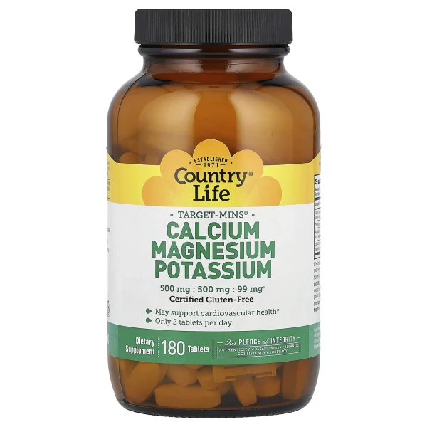 Кальцій магній калій (Calcium Magnesium Potassium) 180 таблеток