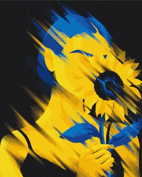 Картина за номерами Ми розквітнемо! ©Поліна Скурихіна  Brushme 48x60
