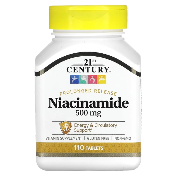 Ніацинамід (Niacinamide) 500 мг 110 таблеток