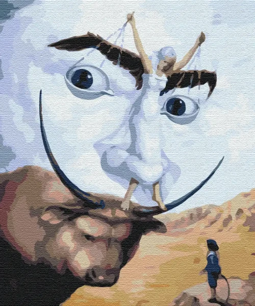 Картина за номерами Абстракція Далі  Brushme 40x50