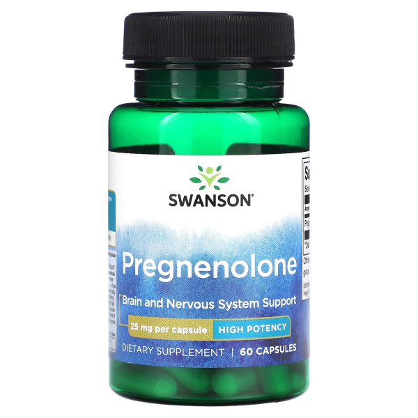 Прегненолон (Pregnenolone) 25 мг 60 капсул