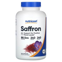 Шафран 88.5 мг Nutricost (Saffron) 240 капсул