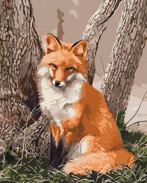 Картина за номерами Лісова лисичка  Brushme 48x60