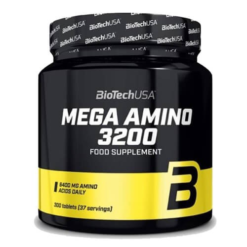 Комплекс амінокислот 3200 мг Biotech USA (Mega Amino 3200) 300 таблеток