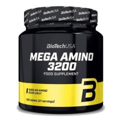 Комплекс амінокислот 3200 мг Biotech USA (Mega Amino 3200) 300 таблеток