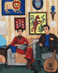 Преміум картина за номерами Дім класиків © Viktoriya Kovalenko Brushme 40x50
