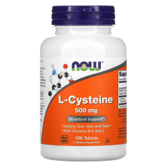 L-Цистеїн Now Foods (L-Cysteine) 500 мг 100 таблеток