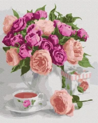 Картина по номерам Пурпурный натюрморт Brushme 48x60