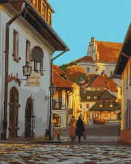 Картина по номерам Уличка старого города Brushme 40x50